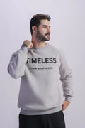 Gray sweatshirt