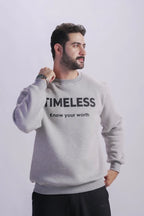 Gray sweatshirt