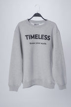 Gray sweatshirt