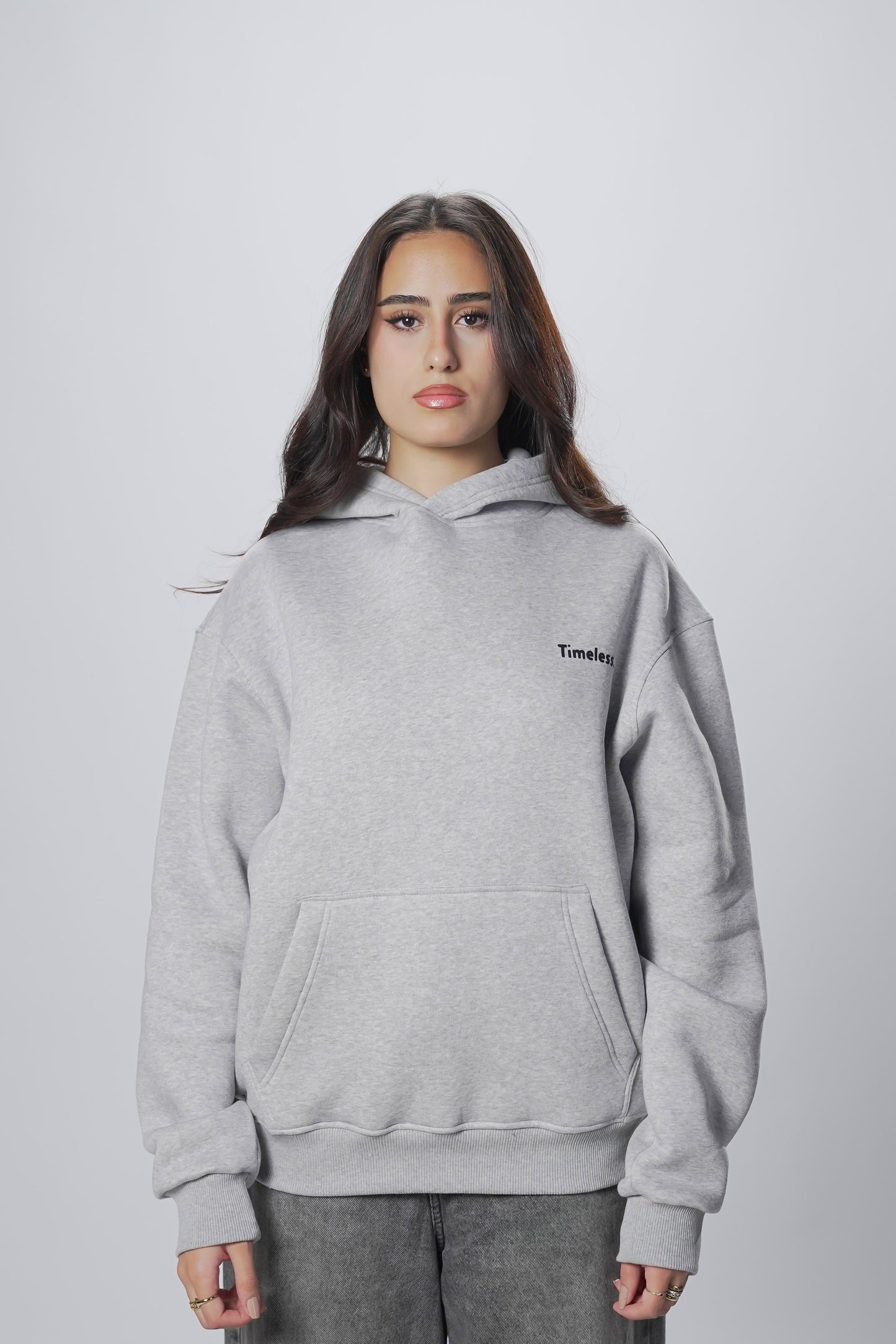Hoodie Oversize grey