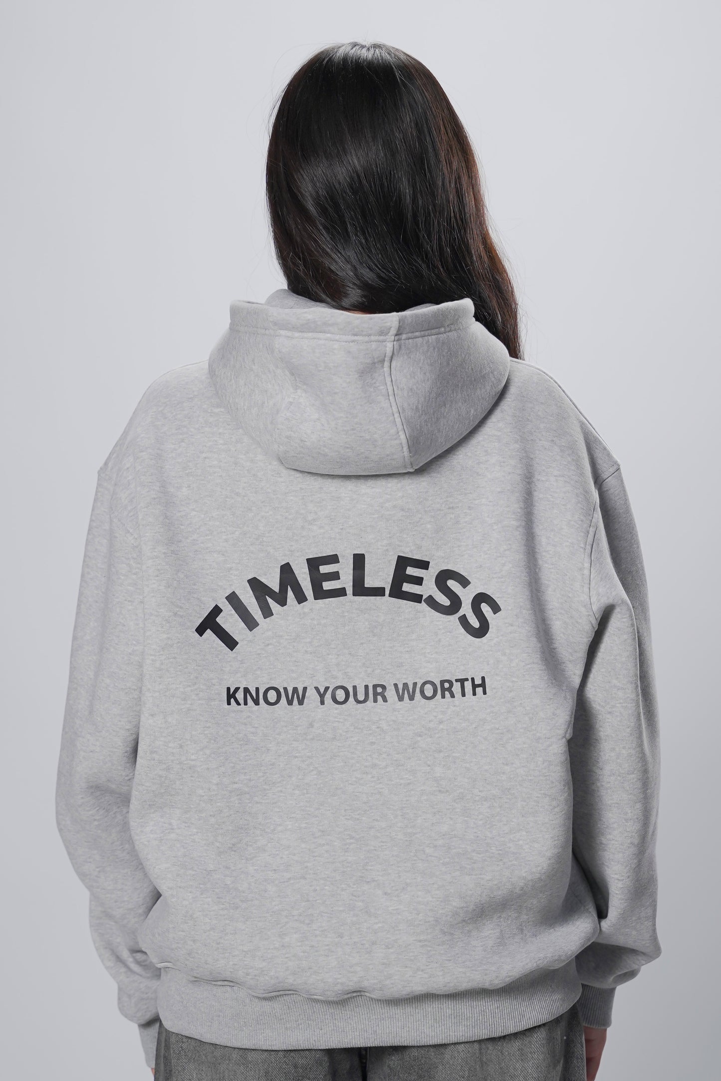 Hoodie Oversize grey