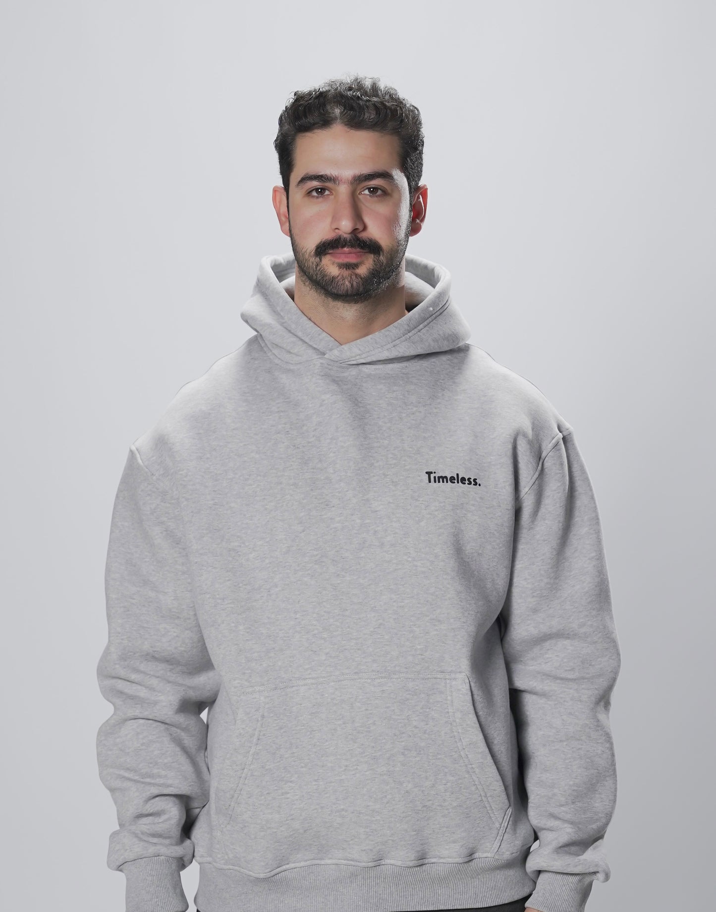 Hoodie Oversize grey
