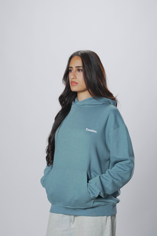 Hoodie Oversize indigo