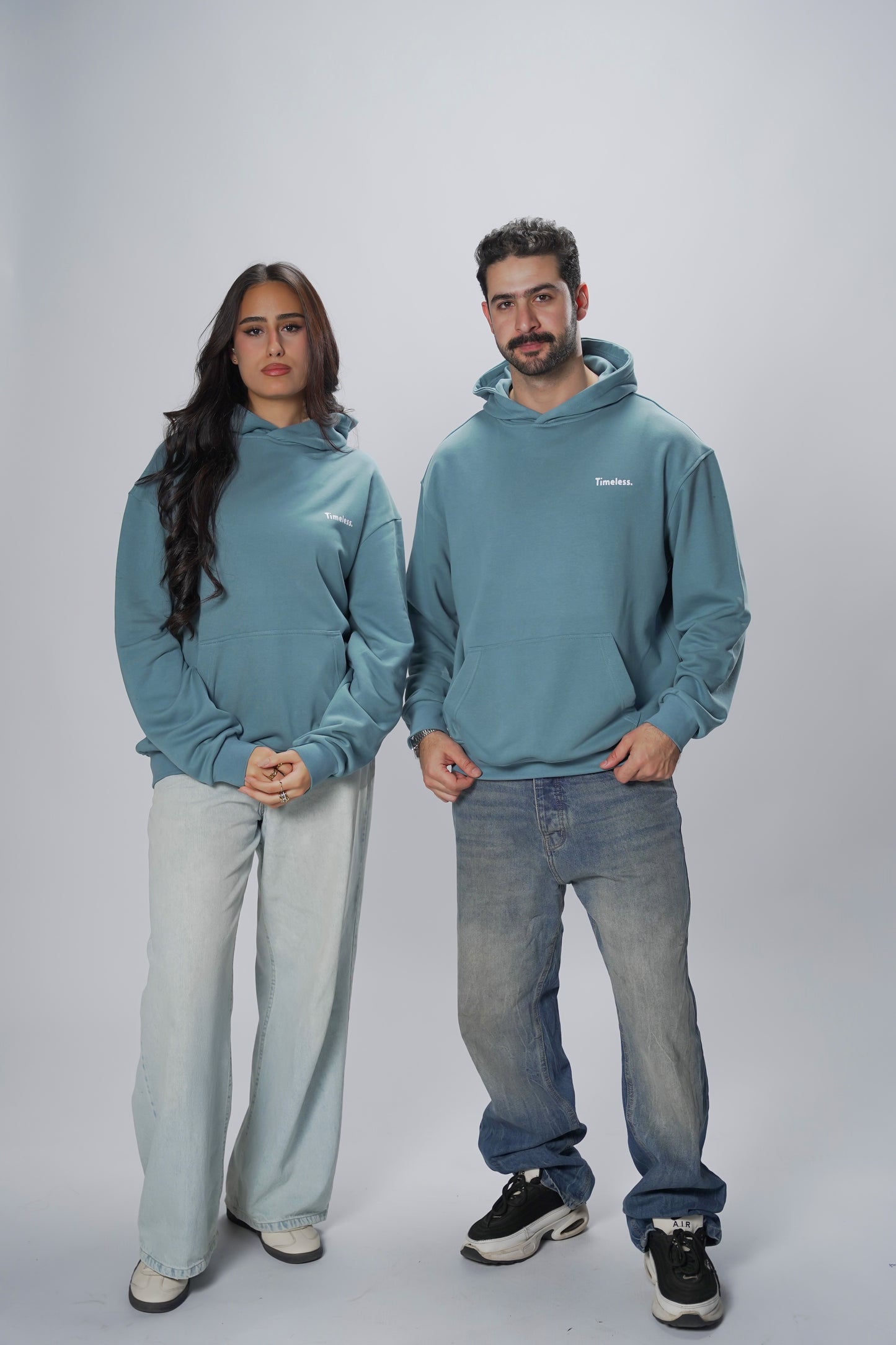 Hoodie Oversize indigo