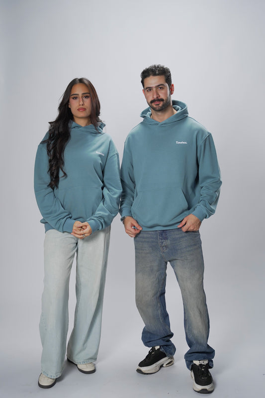 Hoodie Oversize indigo