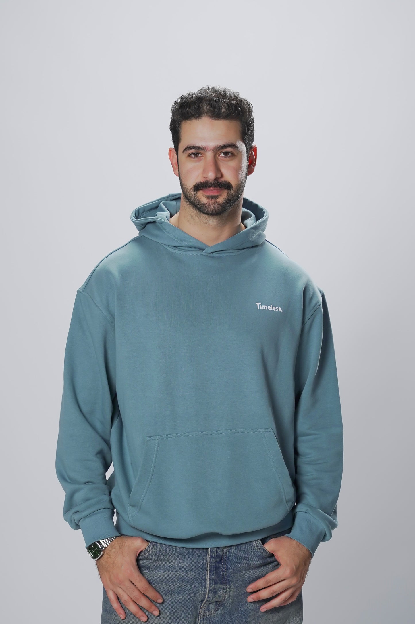 Hoodie Oversize indigo