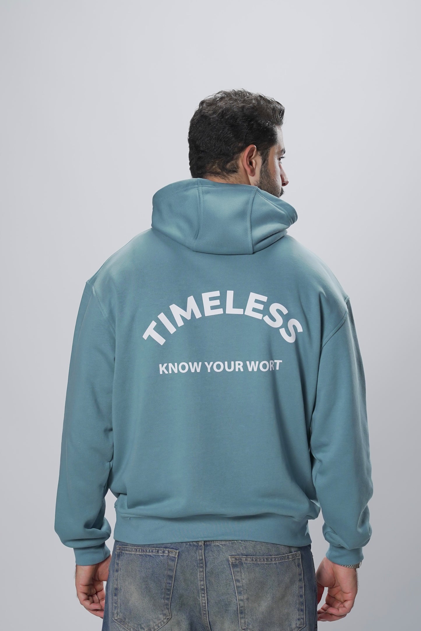 Hoodie Oversize indigo