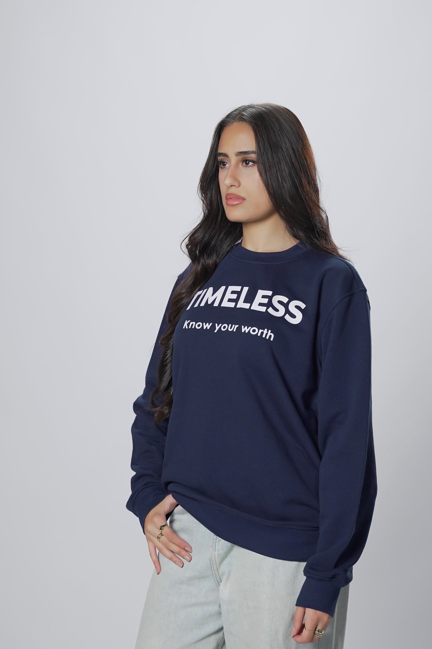 Sweat shirt blue black