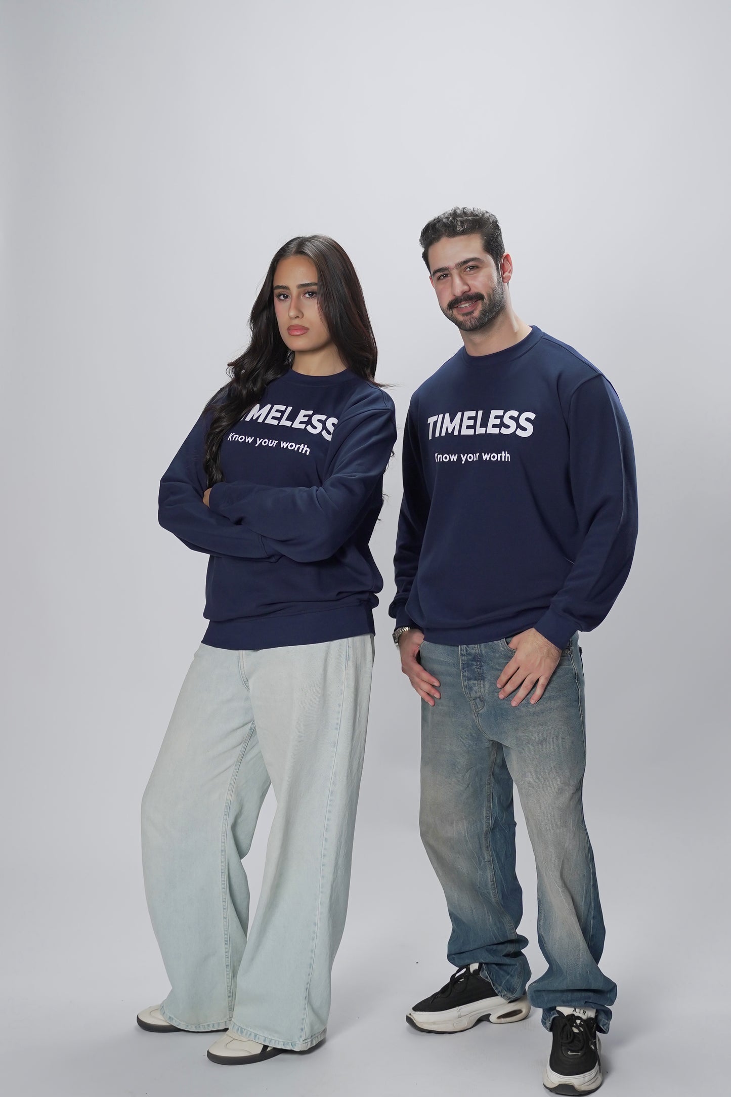 Sweat shirt blue black