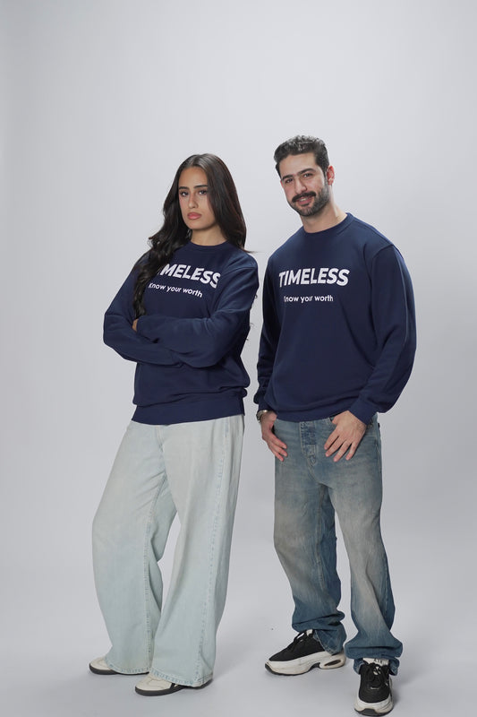 Sweat shirt blue black