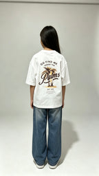 Mini Timeless Boxy fit Tee in White