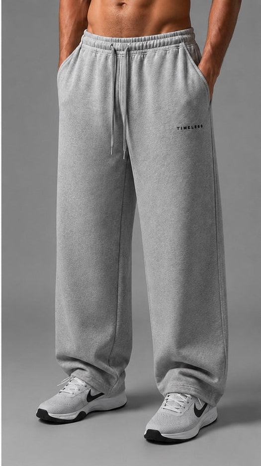 Essential Oversized Sweatpants in Gray