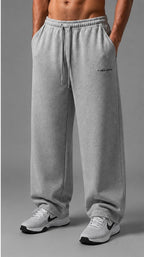 Essential Oversized Sweatpants in Gray