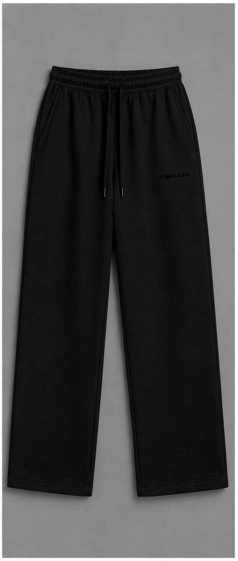 Essential Oversized Sweatpants in Black